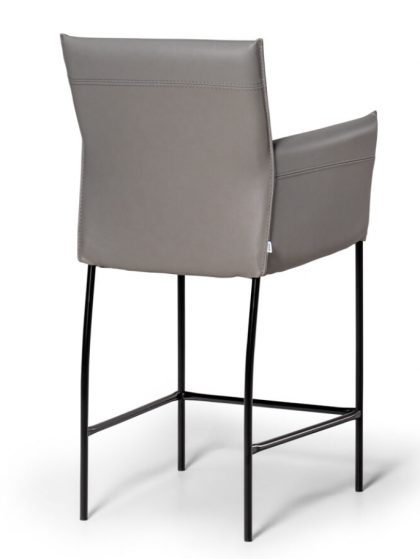 Chaisse bar avec cuir