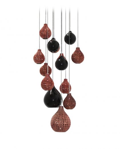 Luster BALLS 14 diamand + chrome