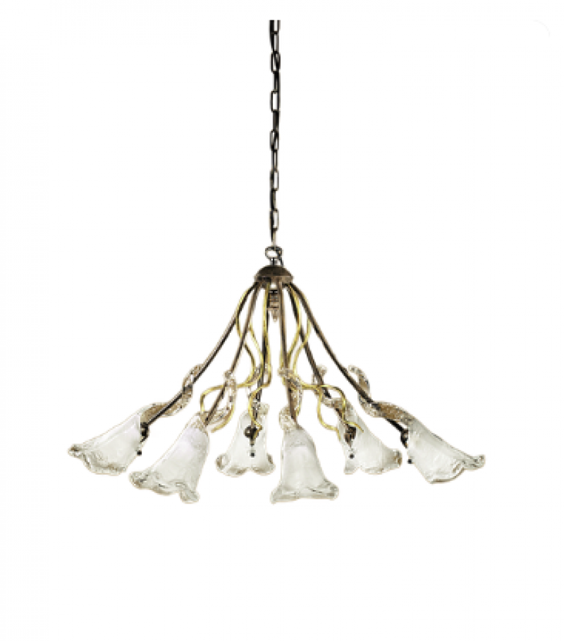 Luster NOLA - 6 lampes - rond