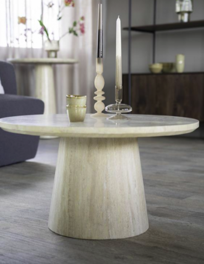 Table salon Travertin