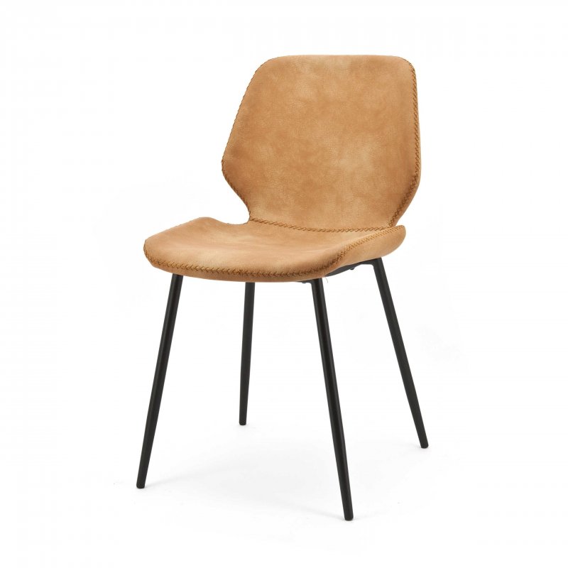 Chaise Noah Cognac