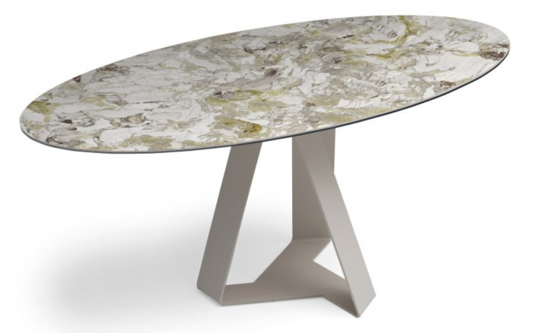 Tafel Dekton Carlo ovaal