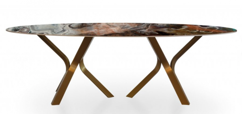 Tafel Dekton Kevin ovaal