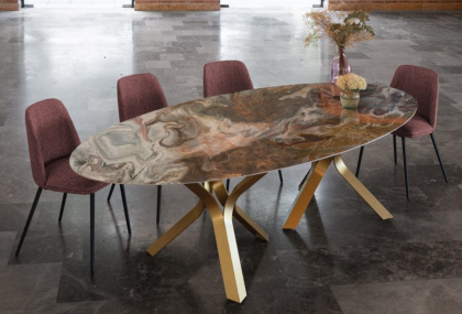 Tafel Dekton Kevin ovaal