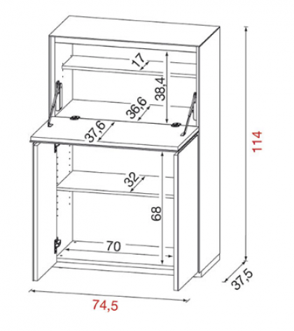 Armoire Modenna 2