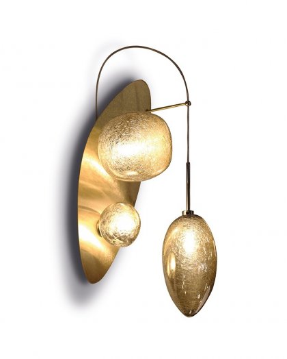 wandlamp kiezel